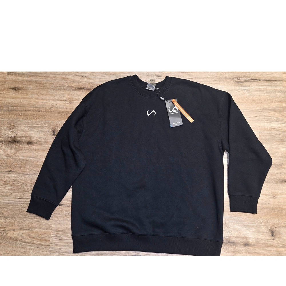 NWT Take Life Further TLF men S Oversized Fit Sweatshirt Crew Pullover